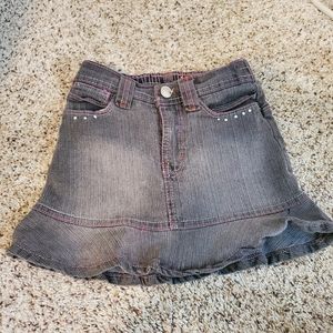 💜 Litte girl denim skirt size 4
